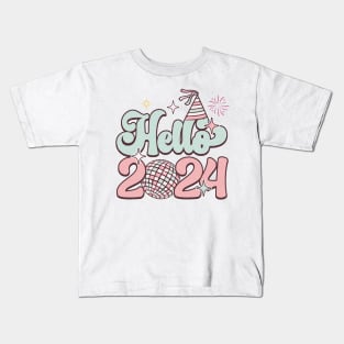 Hello 2024 Kids T-Shirt